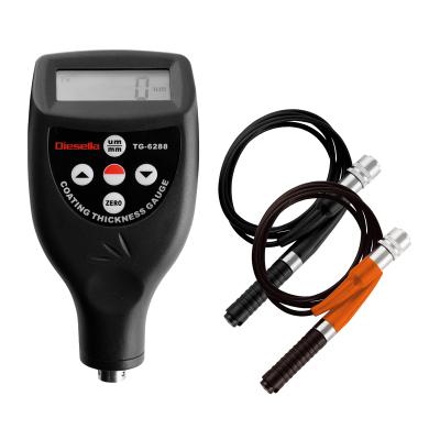 Coating thickness gauge with seperate probe